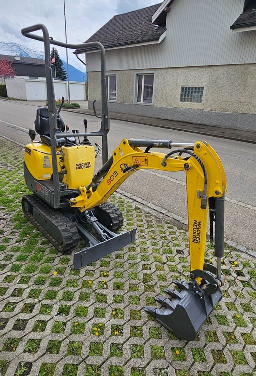 Wacker Neuson Bagger Minibagger Raupenbagger Kaufen Auf Ricardo