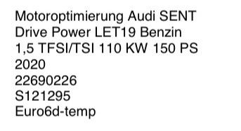 Audi Toutes les pièces auto: Motoroptimierung Audi  – D'occasion à Bäch SZ par Marc7138 1