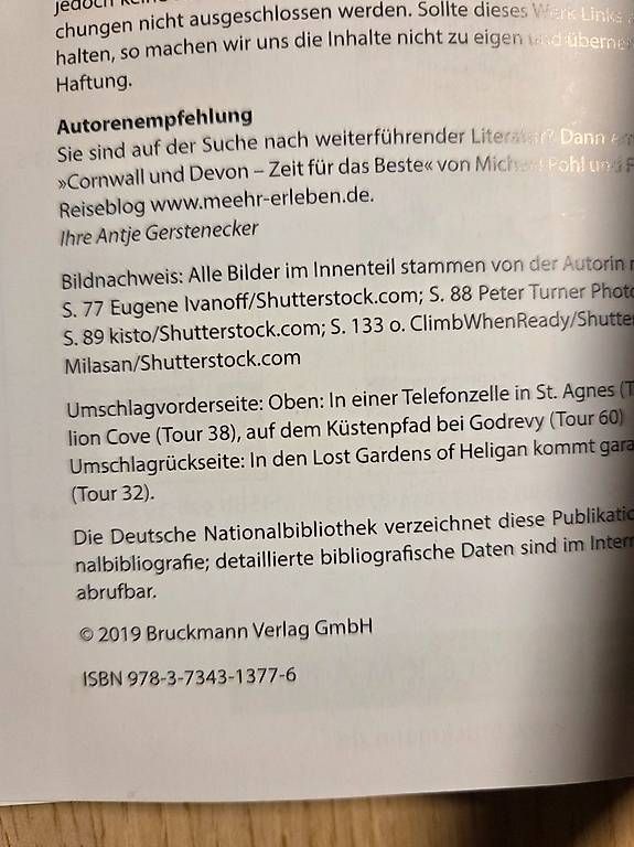 Bücher: Reiseführer Corwall und Devon – Gebraucht aus Dinhard von Xspark 3