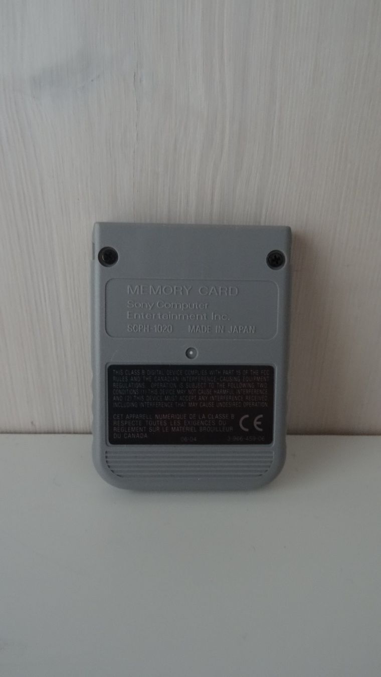 Sony Memory unit & Memory card: Original Sony PlayStation Memory Card - PS - PS1 – Usato da Ebertswil venduto da Ricogoeritz 1