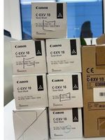 7x Canon C-EXV 18 Toner Schwarz Druckerpatrone  Neu!