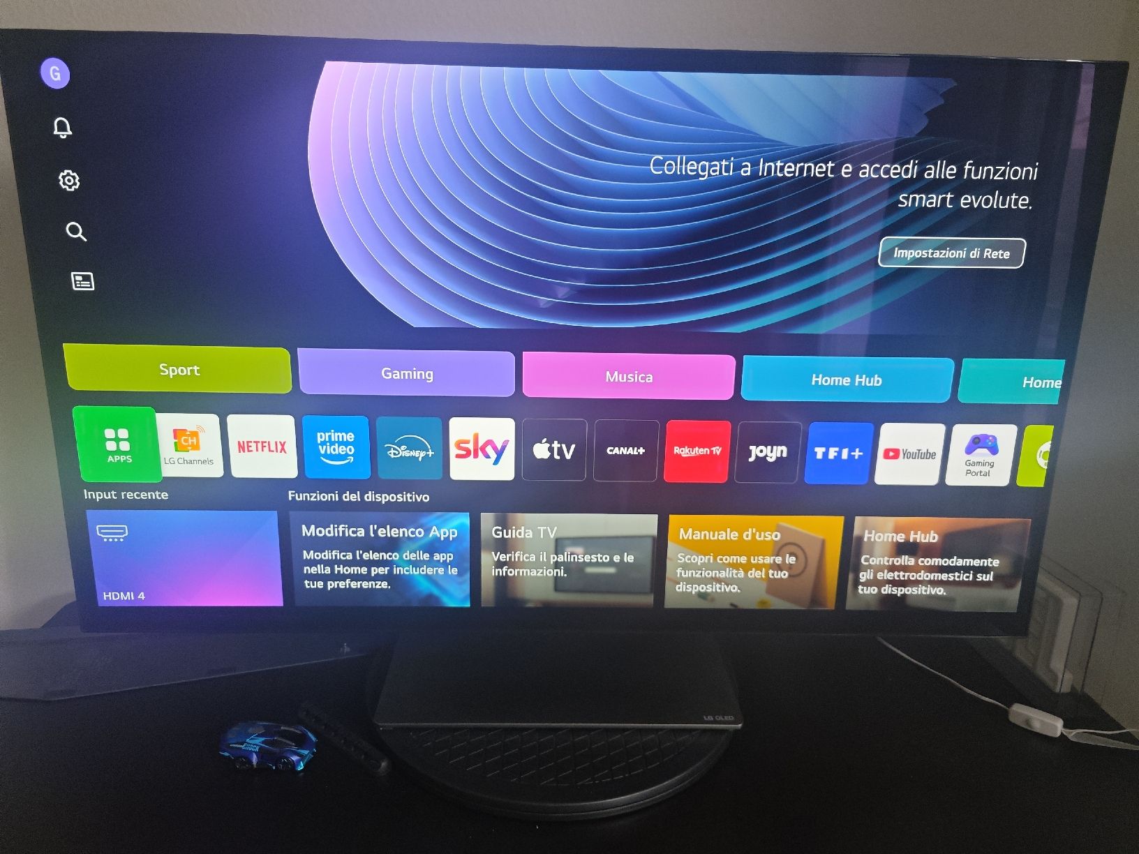 LG Televisori: LG Flex 42" oled – Usato da Hergiswil NW venduto da ant_qs5q