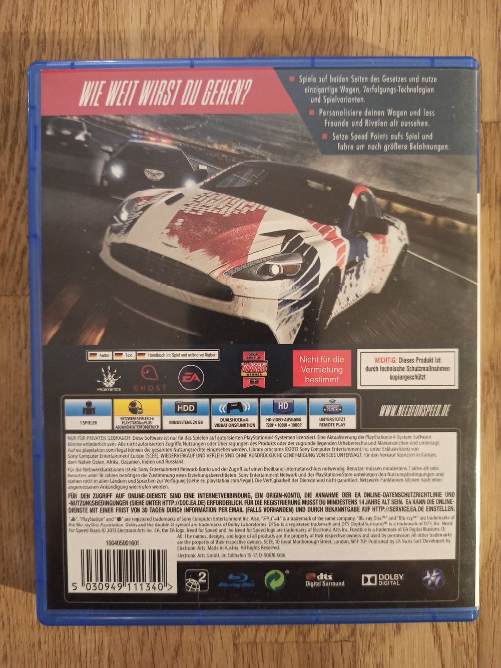 Giochi: Need For Speed Rivals PS4 / PS5 – Usato da Oberweningen venduto da mar_87mx 1