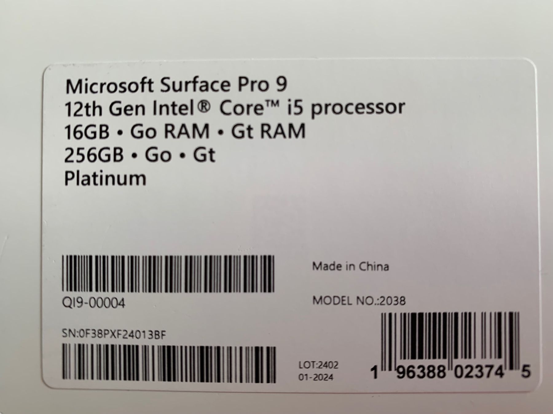 Microsoft Tablettes PC: Microsoft Surface Pro 9 – D'occasion à Rothenfluh par hegy 4