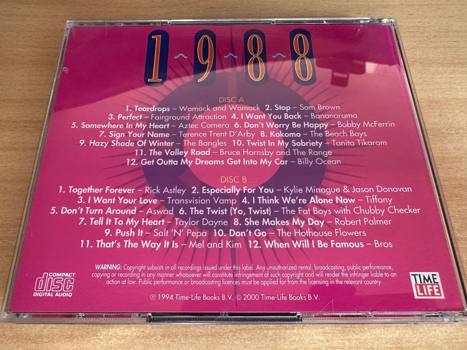 CDs: G7 Various – The 80's Collection 1988 - 2 CD – Gebraucht aus Rikon im Tösstal von Alpenmutz 1