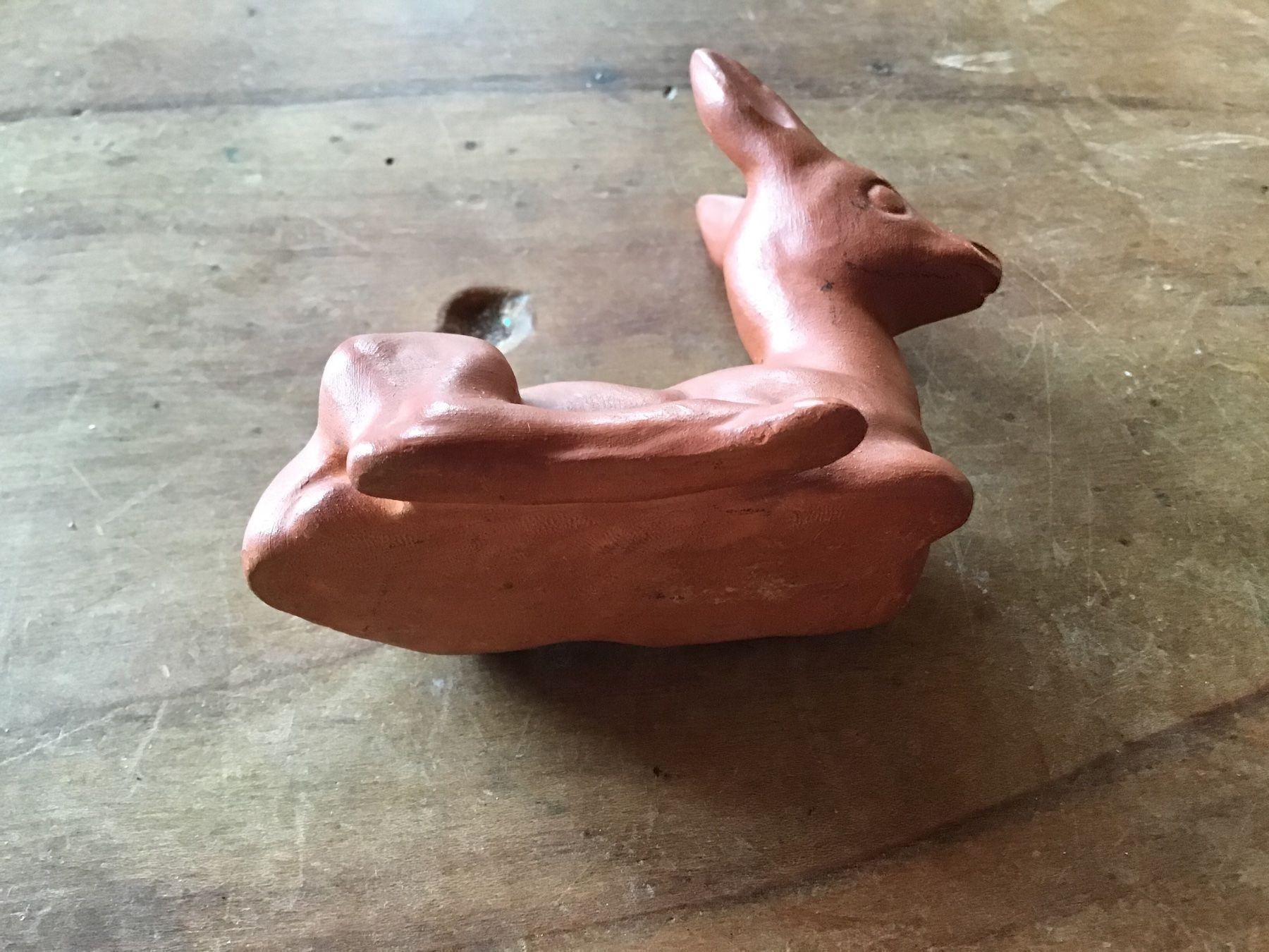 Statuette: Herziges altes Keramik Bambi – Usato da St. Gallen venduto da Goldlilly 2