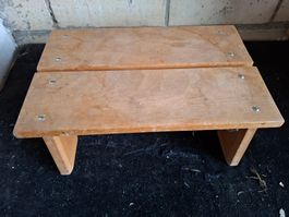 Holz Tritthocker  gebraucht L36cm B16cm H20cm