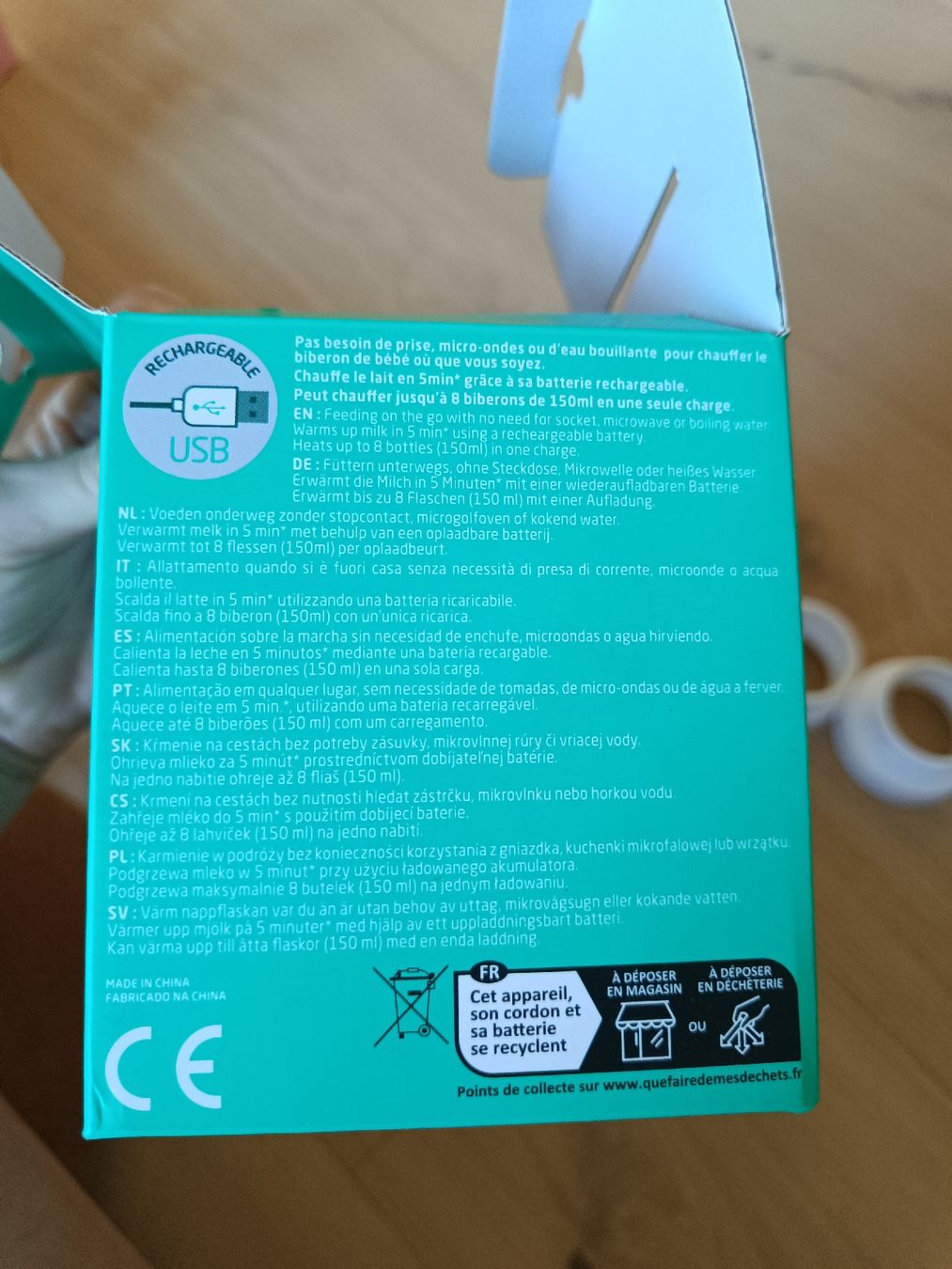 Pasti del neonato: Scaldabiberon Bebeconfort digitale portatile  – Usato da Dino venduto da bin_2zfr 5