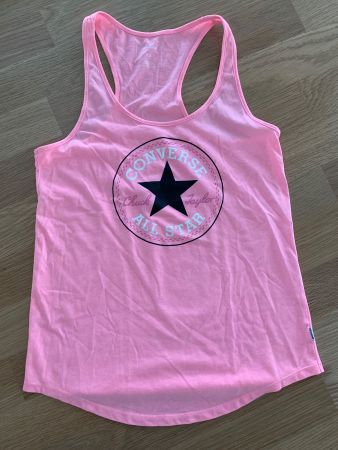 Tank Top Converse pink Gr. XS