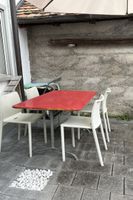 Gartentisch  klappbar, Bigla mit schöner Patina (o.stühle)