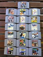 19 Nintendo 64 Spiele - Spiele Sammlung