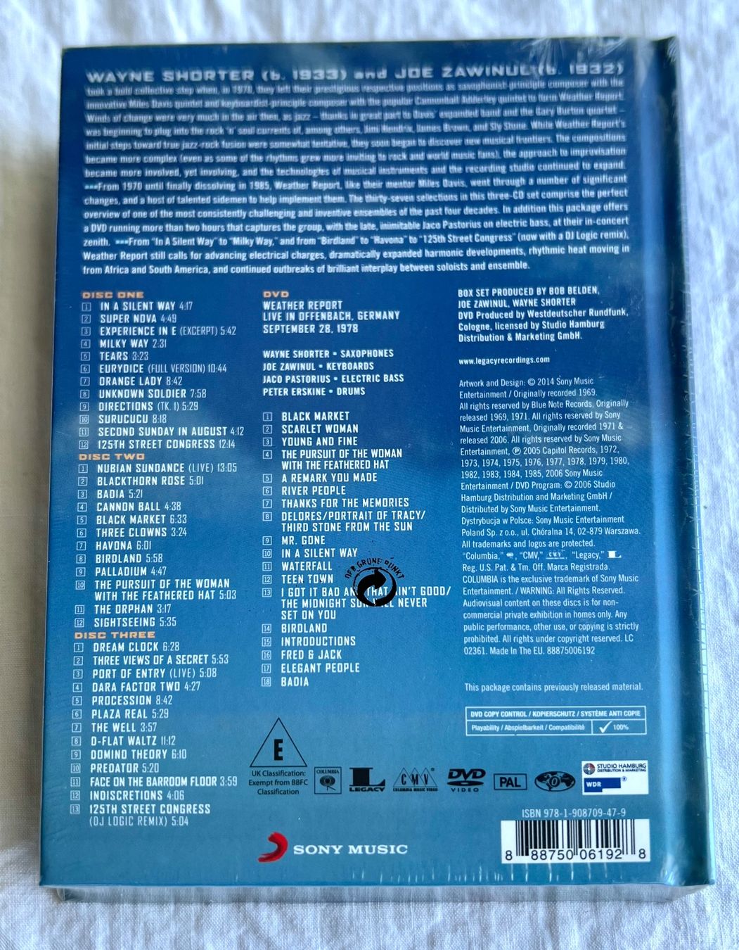 CD: Weather Report - Forecase:Tomorrow / 3CD+1DVD Box , OVP – Nuovo e nell'imballaggio originale da Schaffhausen venduto da Mond689 1