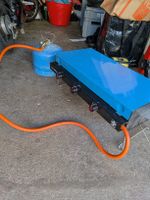 Gasgrill Kocher mit Gasflasche gebrauchtö