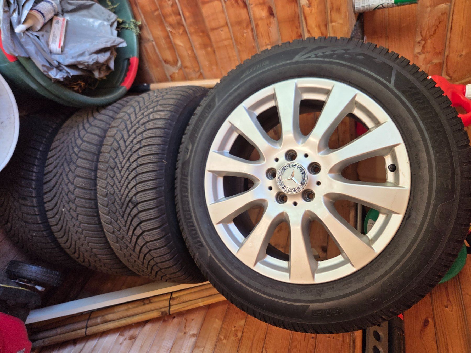 Bridgestone Pneumatici & Ruote complete: Winteralofelgen mit Reifen – Usato da Ilanz venduto da Pedrooo