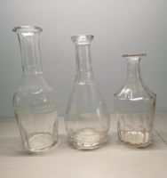 3er Set Vintage Karaffen