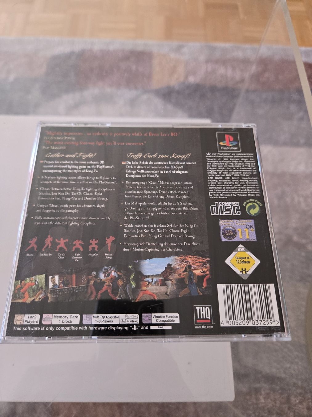 Spiele: Shaolin PS1 – Gebraucht aus Bussigny von Kfdlt 1