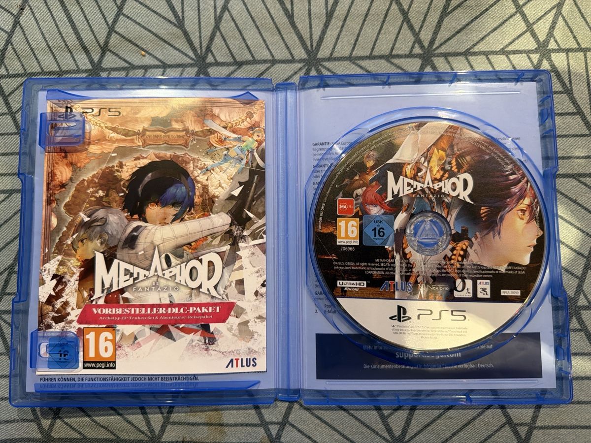 Jeux: Metaphor Re Fantazio PS5 – D'occasion à Wädenswil par alejandroha 1
