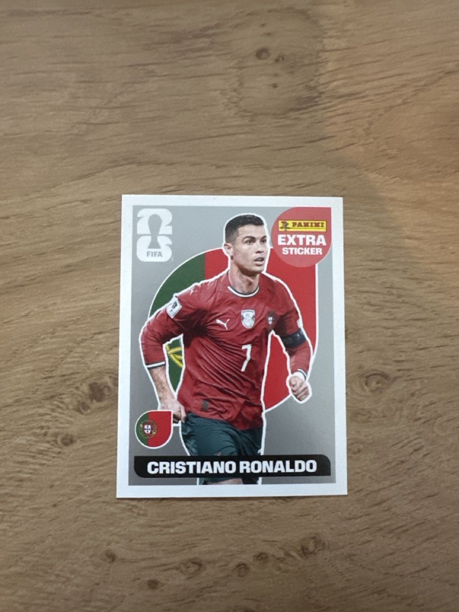 Panini Carte collezionabili: Cristiano Ronaldo Panini Extra Sticker Silber – Nuovo (secondo la descrizione) da Alterswil FR venduto da ter_8s65