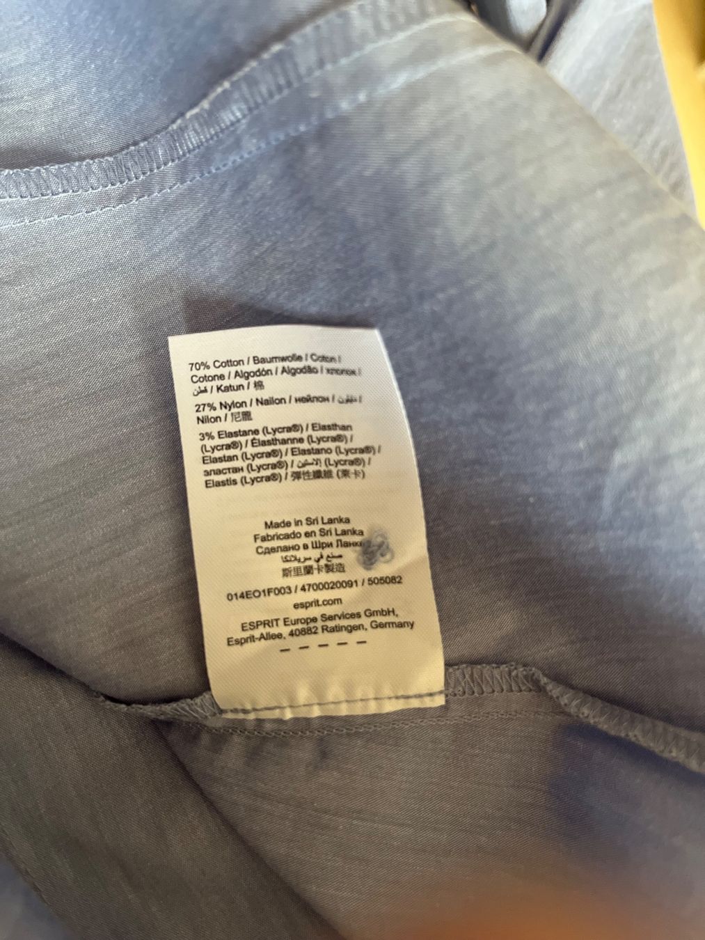 Esprit Camicette: Damen Bluse Esprit, hellblau, Gr. 32, Top Zustand! – Usato da Appenzell venduto da Pontigui2007 3