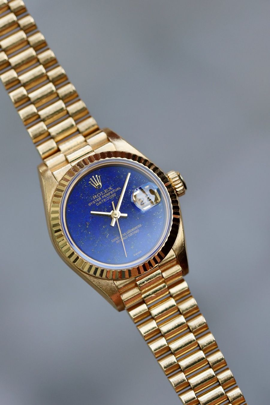 Rolex Orologi: Rolex Lady Datejust 'Lapis Lazuli Dial' – Usato da Zürich venduto da Lazulivintagewatches 4
