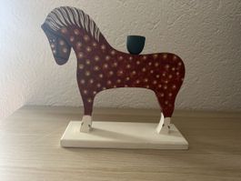 Schwedischer Kerzenständer Pferd