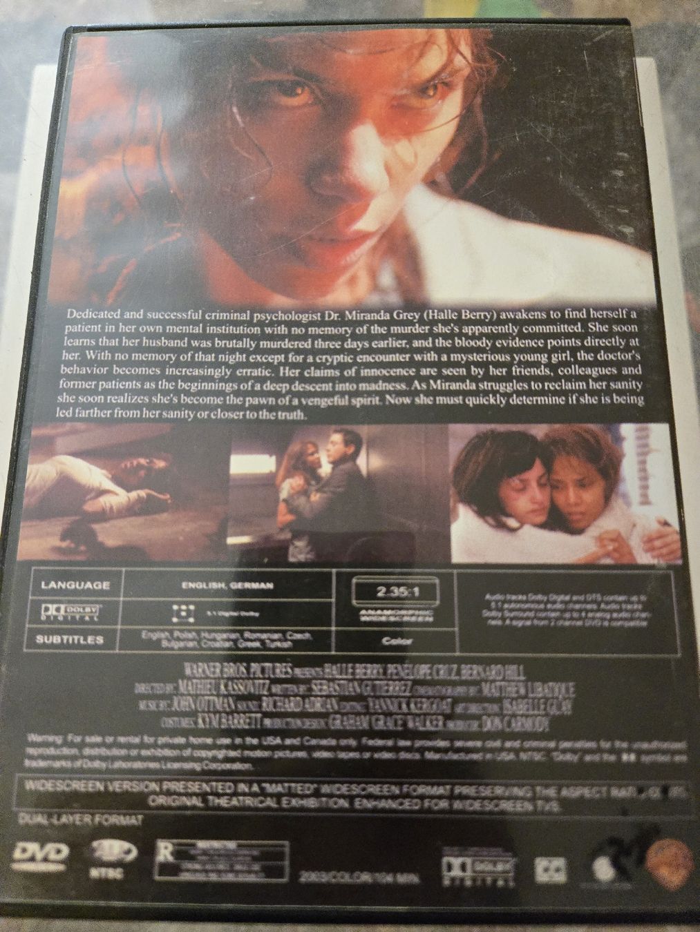 Tutti i DVDs: Gothika DVD – Usato da Bussigny venduto da Kfdlt 1