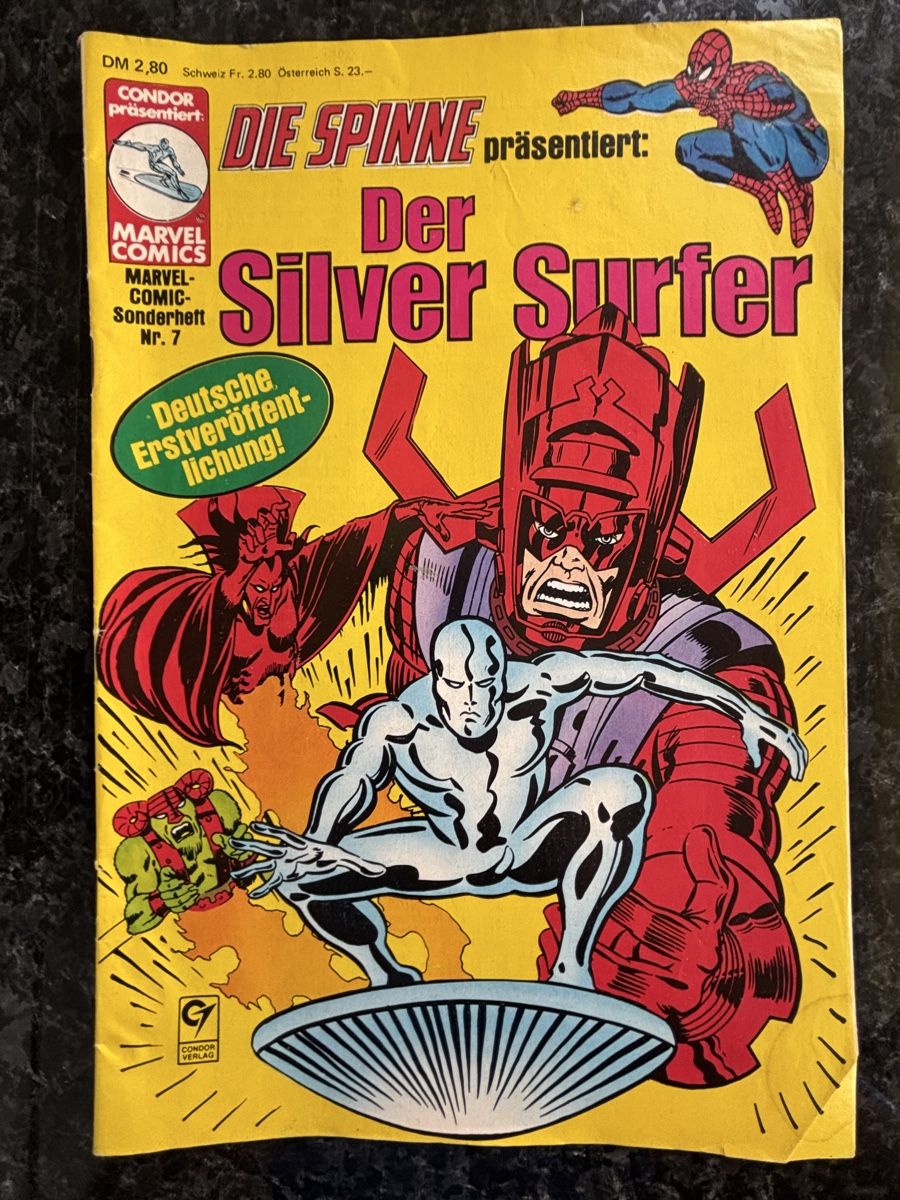 Fumetti: Marvel Comic Sonderheft 7, Silver Surfer – Usato da Kehrsatz venduto da Raboy