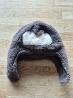 Kinder Mütze Pinguin Grösse 3-9 Monate guter Zustand
