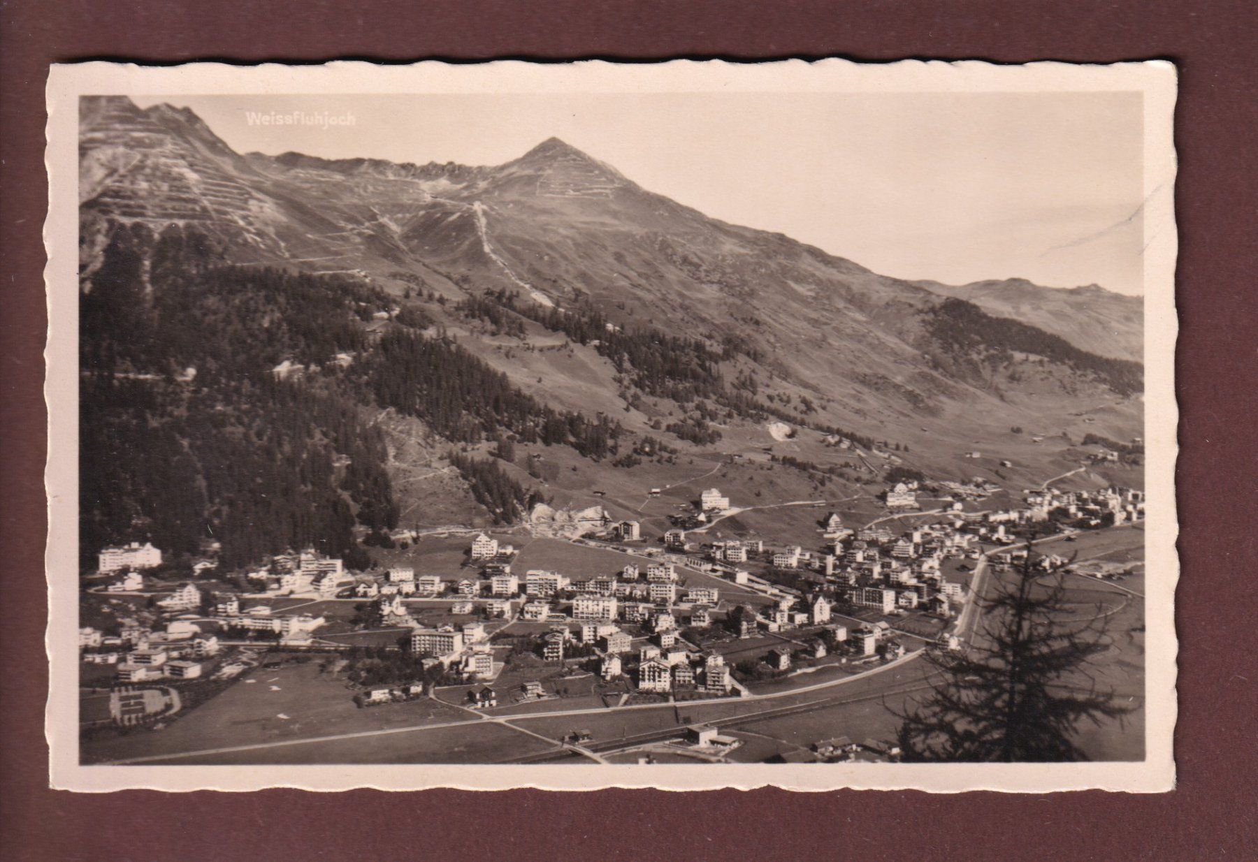 Ansichtskarten: DAVOS - Teilansicht – Gebraucht aus Pully von nicecards