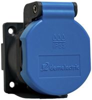 Einbau Steckdose T23, IP55,16A, 230V mit Dichtung