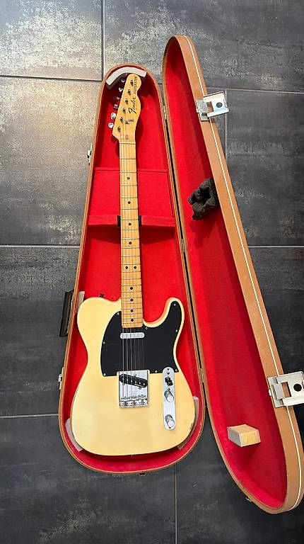 Fender Strumenti musicali: Fender Telecaster 1976, Blond, Made in USA – Usato da Rubigen venduto da dreamgirl