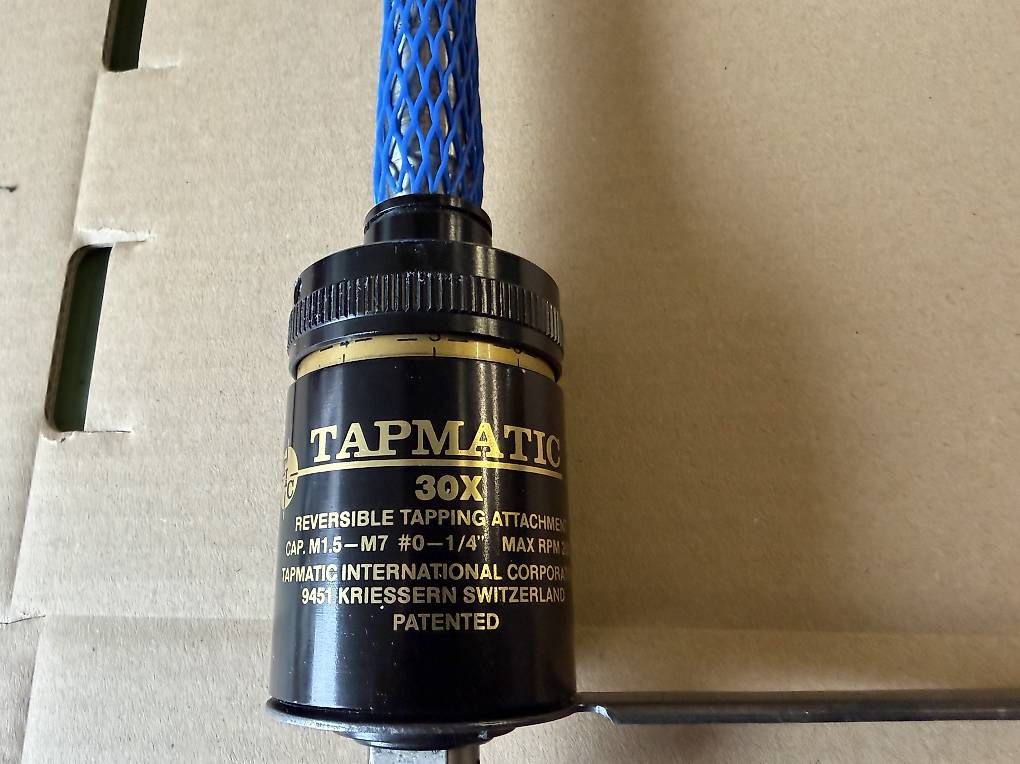 Tutti gli attrezzi: neuer Tapmatic 30x Gewindeschneidapparat – Usato da Necker venduto da liq24 2