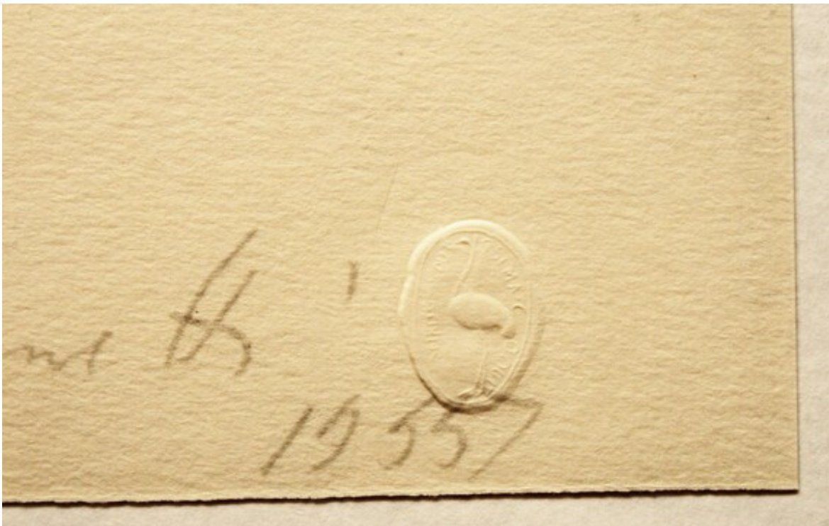 Grafica & Litografie: Alberto Giacometti, Vintage Lithographie – Usato da Ponte Tresa venduto da 11GalleriaAlterEgo11 3