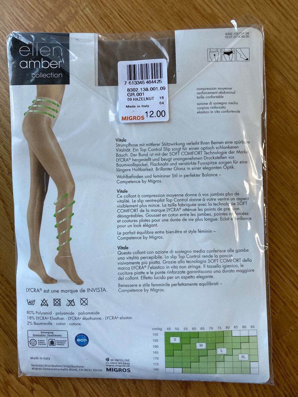 Migros Calze & Collant: Strumpfhose Gr.S 23 DEN – Nuovo e nell'imballaggio originale da Stallikon venduto da dotka07 1