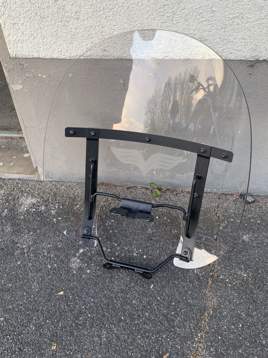 Tutti i ricambio per moto: Motorrad Windschild Windschutzscheibe VN 800 mit Logo – Nuovo (secondo la descrizione) da Aarberg venduto da Alprauscher 3