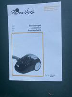 Prima Vista Staubsauger Gebrauchsanweisung 4 Sprachen