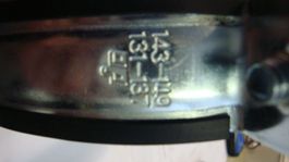 Rohrbriden  143-148mm ohne Gummi