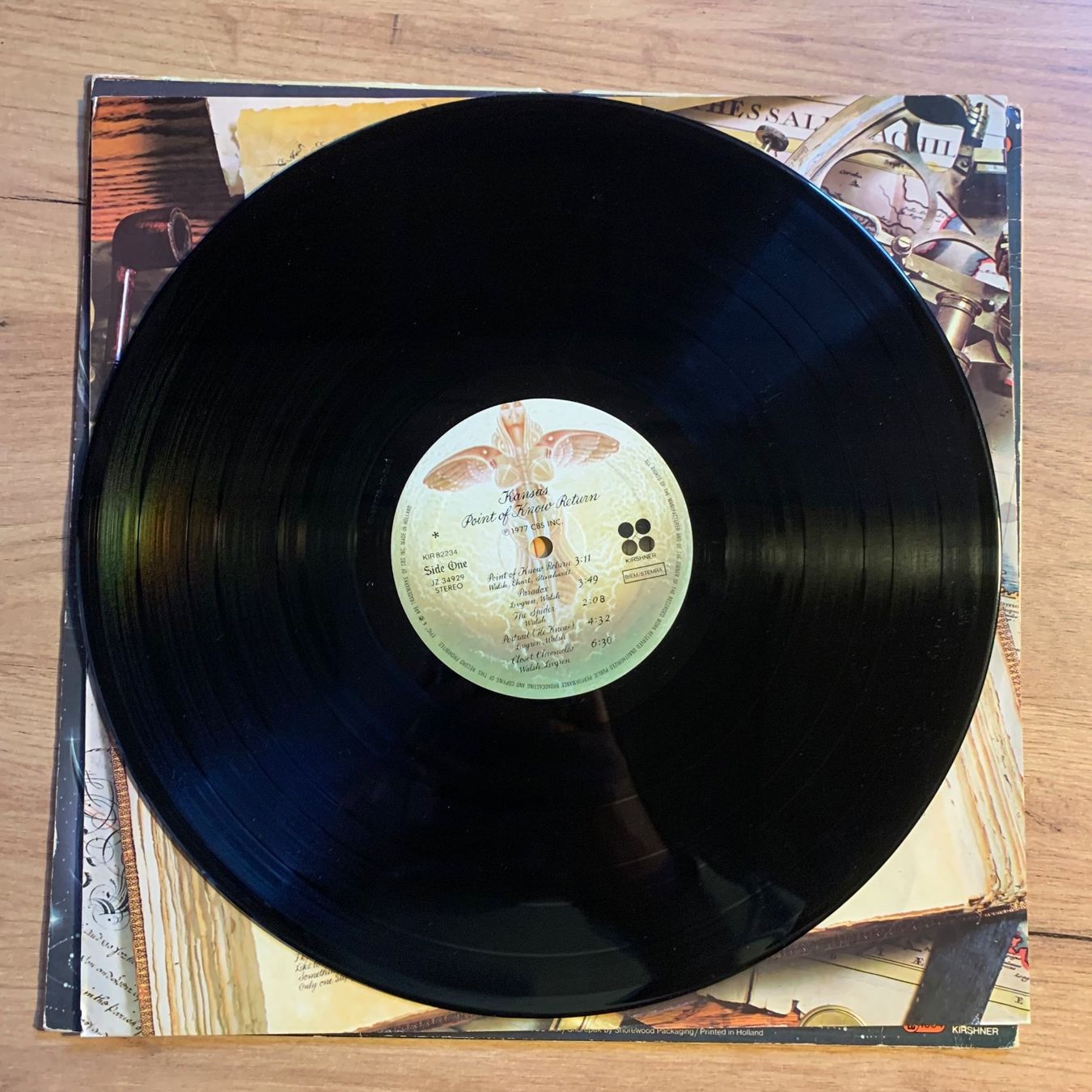 Vinyles: KANSAS - POINT OF KNOW RETURN...RE EU...VG+/VG+ – D'occasion à Gals par Diskopatshop 3