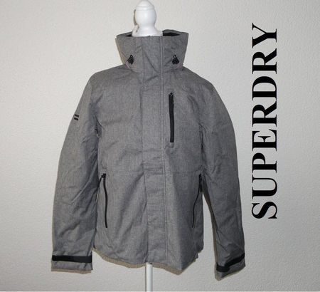 L NEU 139Fr Superdry Sportjacke Winterjacke Top Wanderjacke