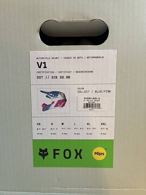 Helme & Visiere: Casque intégral Fox taille S neuf – Gebraucht aus Les Collons von gehaisse 3