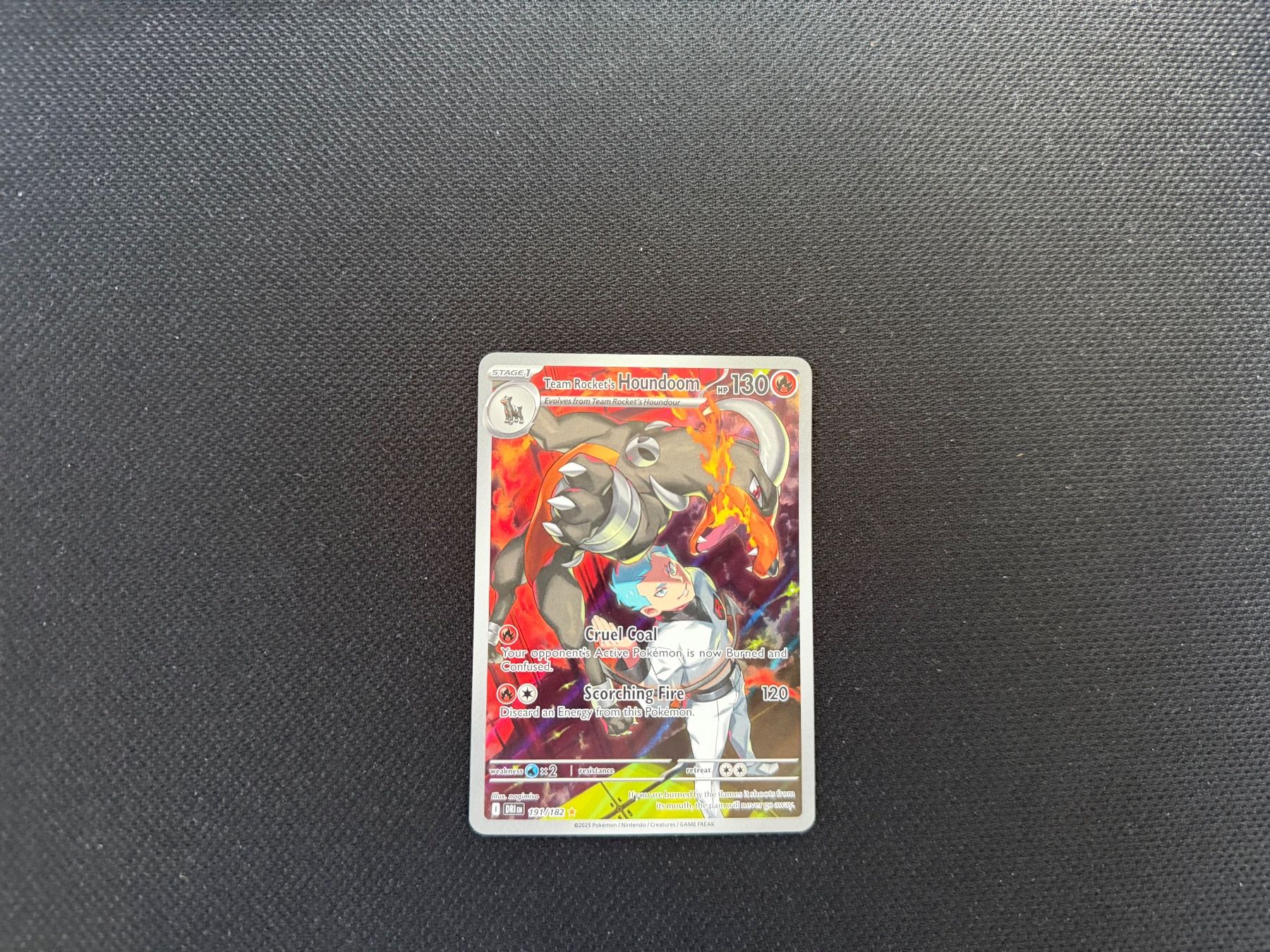 Pokémon Cartes à collectionner: Team Rocket's Houndoom 191/182 – D'occasion à Zürich par mountainwizard00