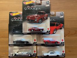 Hot wheels Jay Leno's Garage Car Culture set 5