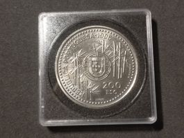 Portugal 200 Escudos 1996, Ankunft der Potugiesen in China