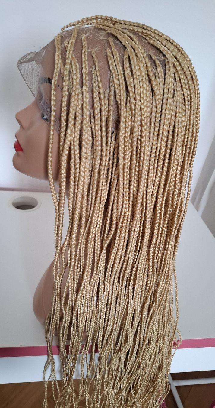 Parrucche: Blonde Braided Wig | Trendy Style | Lace Front – Nuovo (secondo la descrizione) da Lausanne venduto da usa_xd5k 5