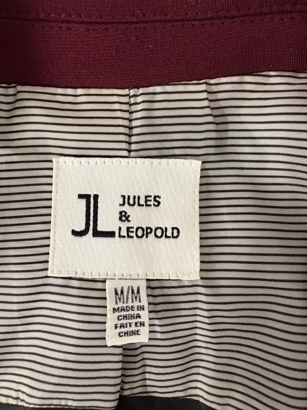 Giacche: Jules & Leopold Blazer Gr. M bordeaux – Nuovo (secondo la descrizione) da Regensdorf venduto da secondchancefashion 4
