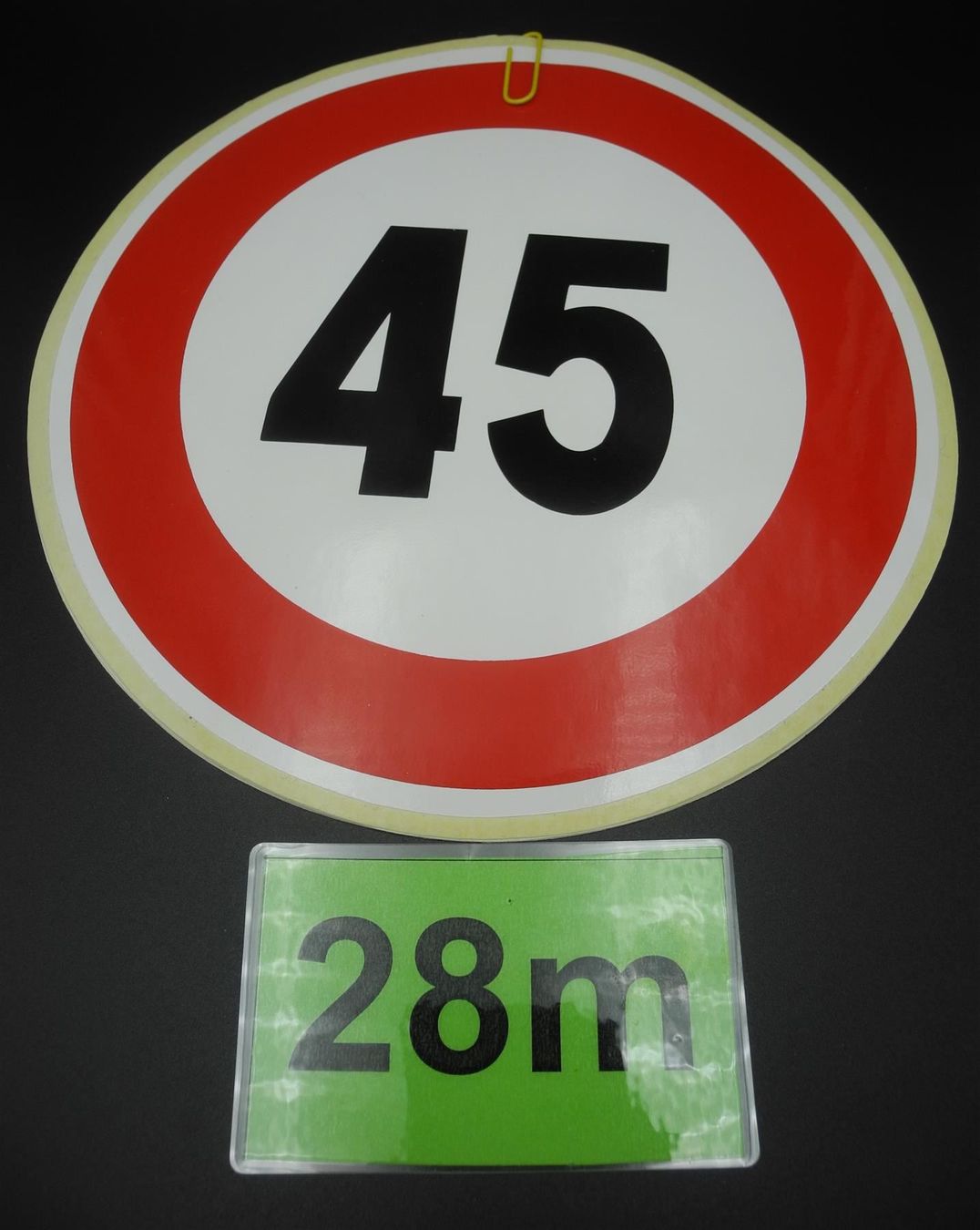 Sticker: 5 Geschwindigkeitskleber 45 Km/h, Nr.28m – Nuovo (secondo la descrizione) da Kottwil venduto da Crazyrolf 1