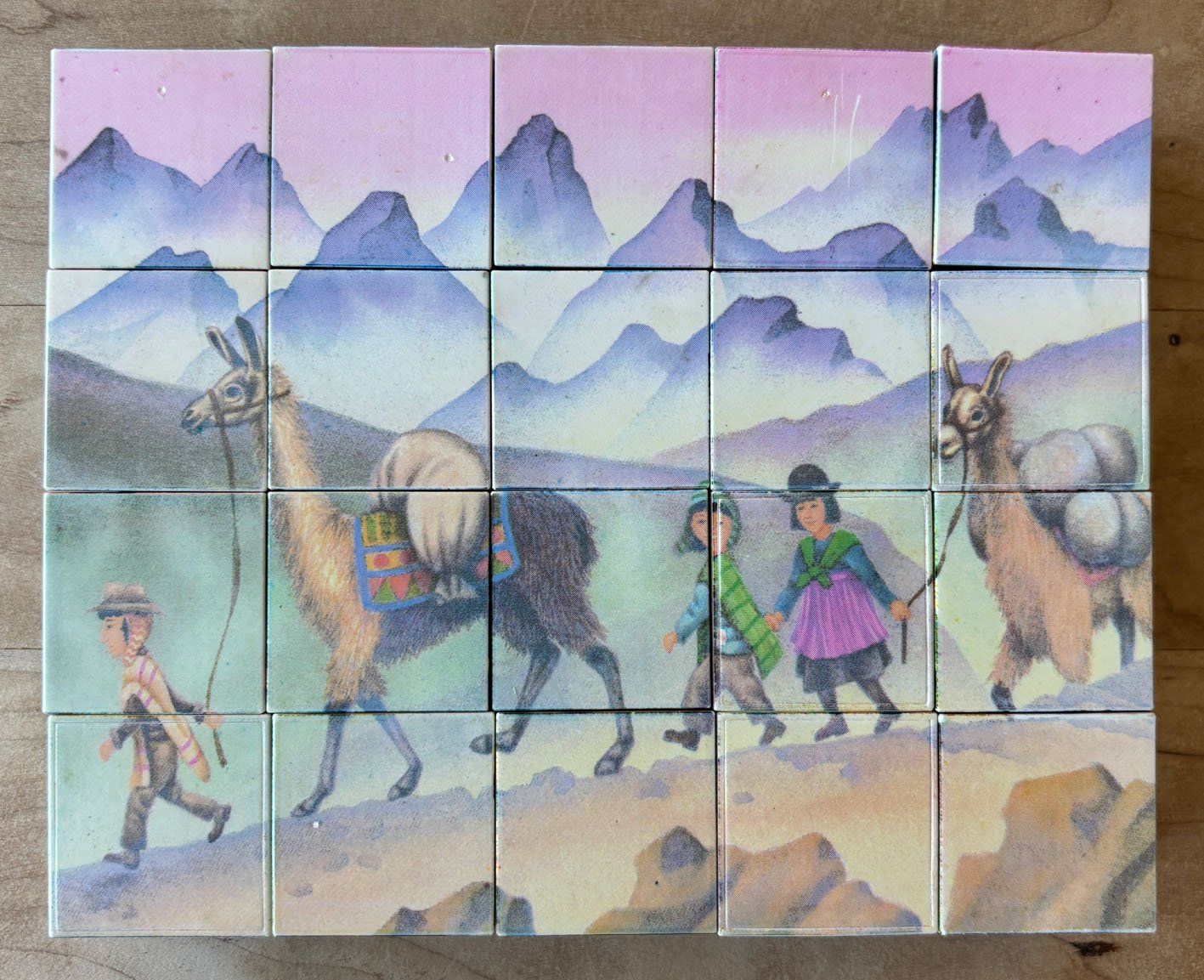 Puzzles: UNICEF, Klötzli-Puzzle – D'occasion à Füllinsdorf par Bubnik 2