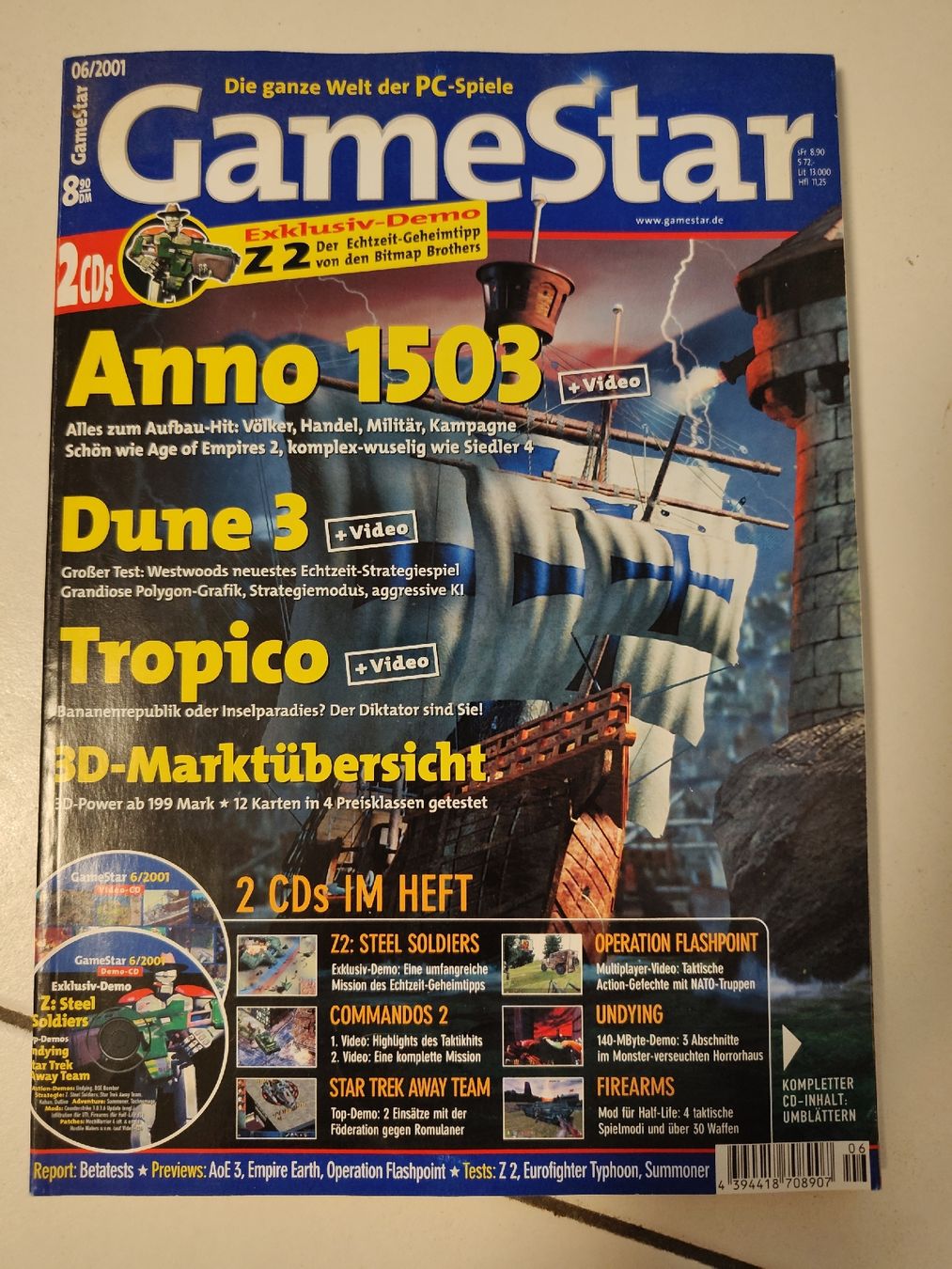 Riviste & Magazine: Gamestar 06/2001 – Usato da Gasel venduto da Realrumblejack