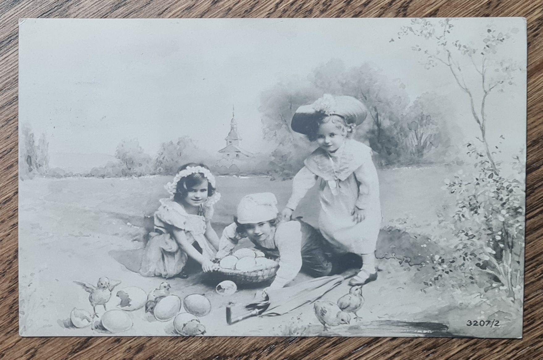 Ansichtskarten: Kinder beim Spielen 1907 – Gebraucht aus Ebikon von Donar50