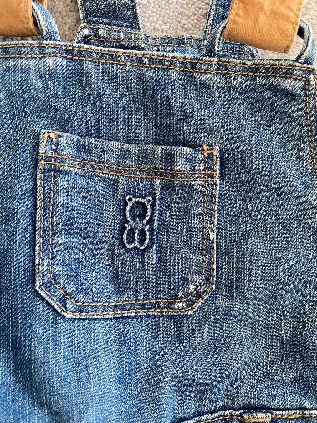 Okaidi Pantaloni: Obaibi Latzhose Gr 80 – Usato da Einsiedeln venduto da PaedeK84 5